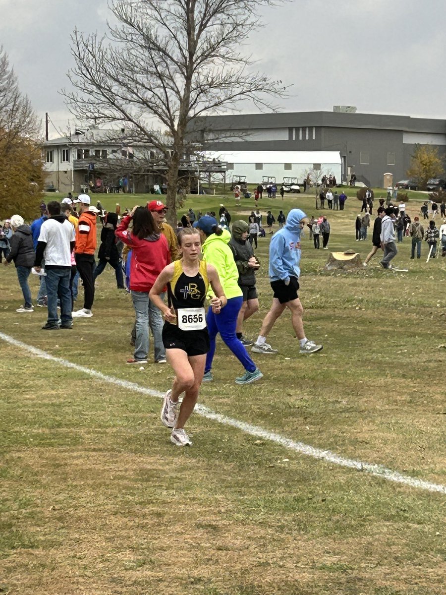 BG_athletics's tweet photo. Congrats to all of our runners from today’s District Meet-all had impressive PR’s and now Julia Swift will run in her first state tournament next Saturday at 10:30 at Lakeside in Ft Dodge. #GoBears https://t.co/4NPIk6zRHa