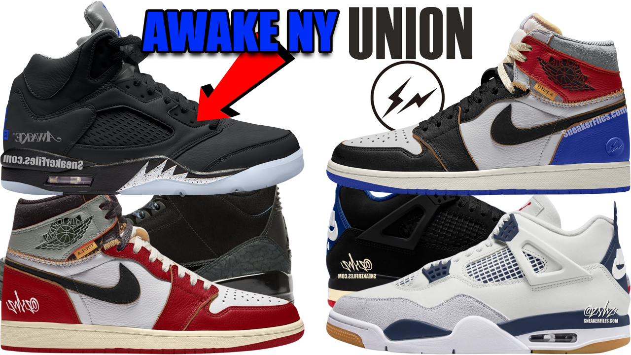 SneakerFiles on X AWAKE NY AIR JORDAN 5 2025 FRAGMENT UNION AIR JORDAN 1 NIKE SB AIR JORDAN 4 NAVY UPDATE MORE. WATCH SUBSCRIBE https t YZoAqUG1sz https t ohtntKLgYn X