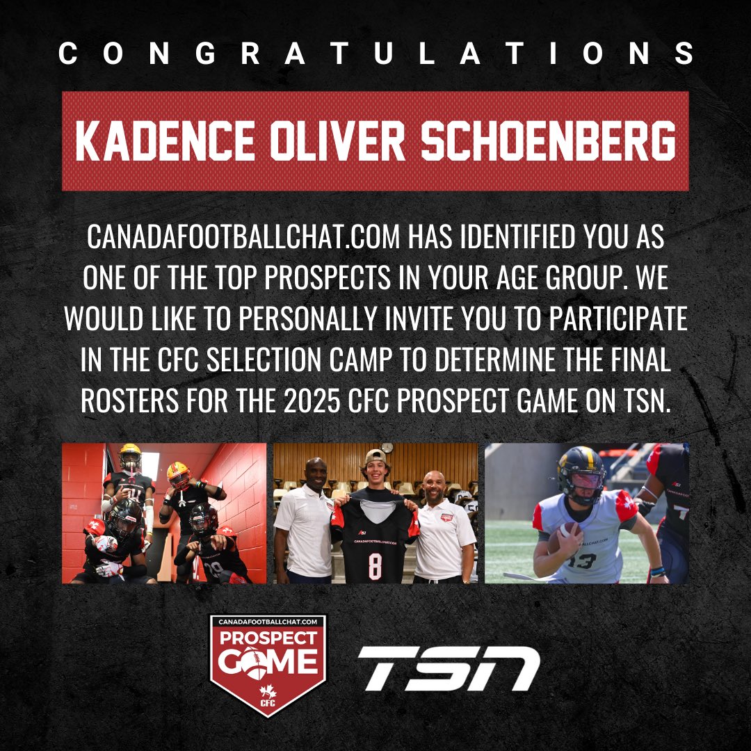 Thank you <a href="/chatfootball/">CanadaFootballChat</a> for the opportunity