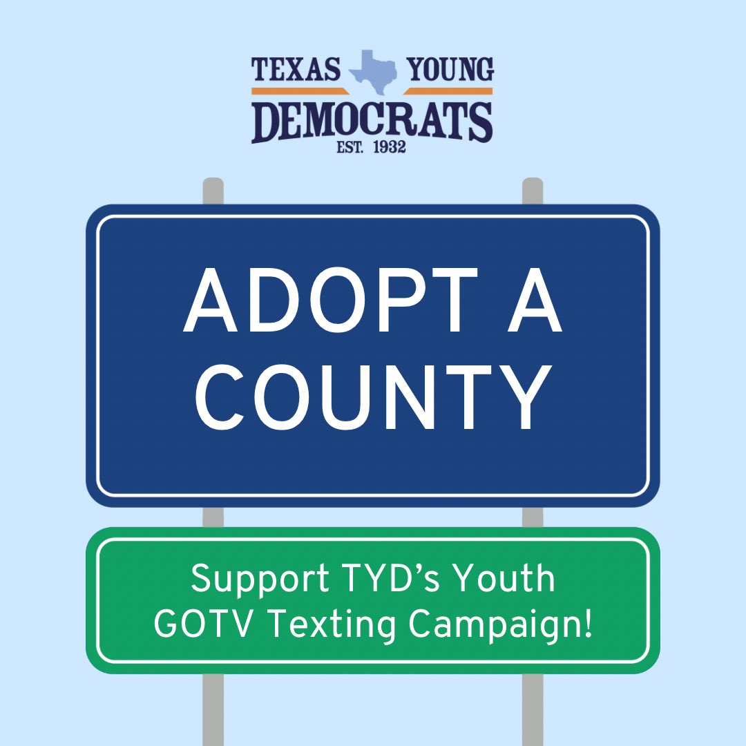 We’re on the road to the 2024 Election! With so much on the line, we need your help reaching Young Texans. Can you chip in today to fund the hundreds of thousands of Youth GOTV texts TYD plans to send?