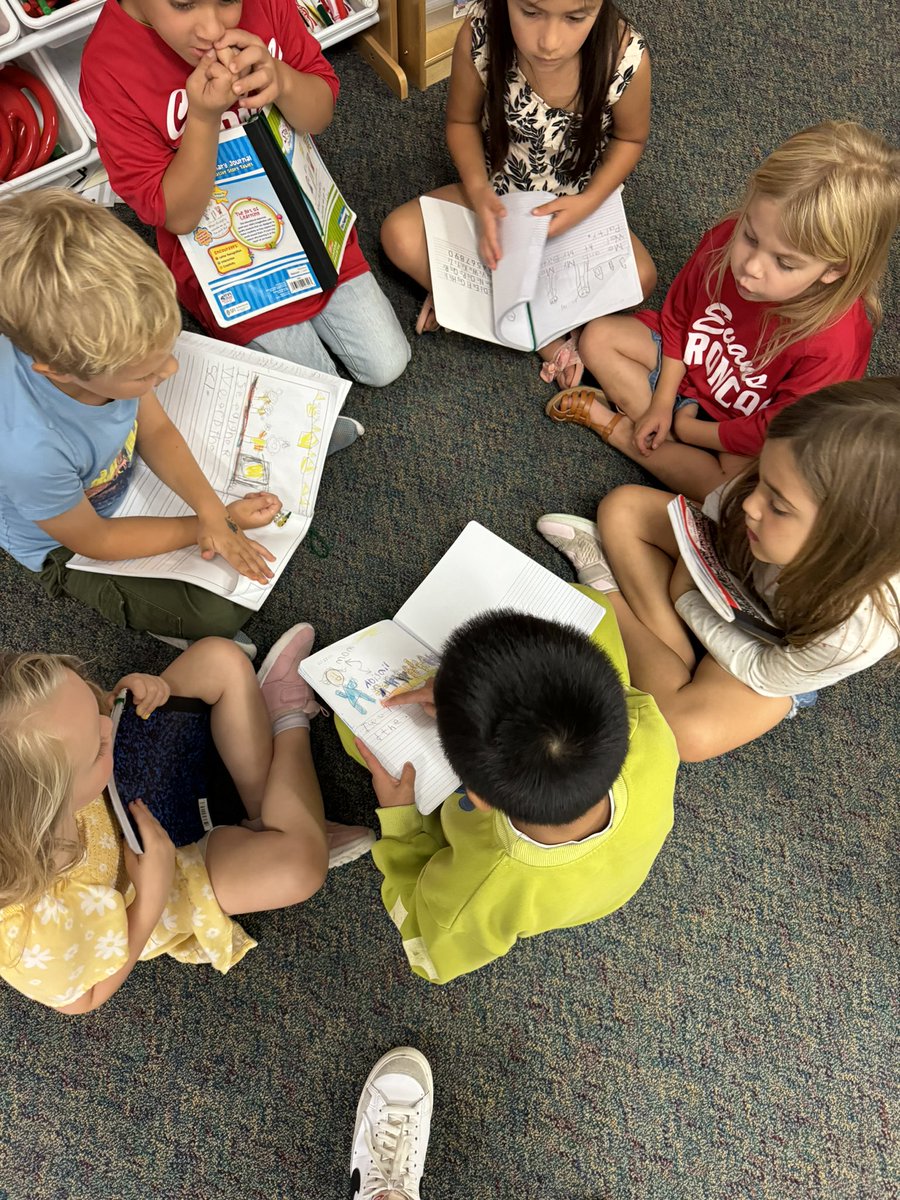 Writing share circles! We love sharing what we’re writing with one another. 🩷 These kinder krew has been working so hard on writing complete sentences! ✏️ <a href="/MinshewColts1/">MinshewColts1</a>