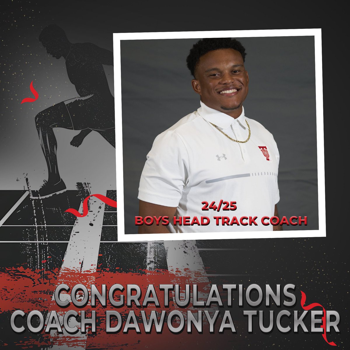 Shoutout to Coach Dawonya Tucker, a proud Terrell alum! Excited to see the great things ahead as he gives back to our athletes in his new role as the new Head Boys Track Coach. 

<a href="/DawonyaTucker10/">Tuck</a> 

#RTT 
#TigerTOUGH🐅 
#ba🐅 
#TTP