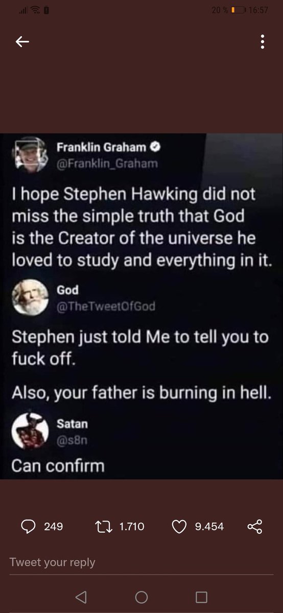 Roshan_Rinaldi's tweet image. The single greatest thread in the History of Twitter: