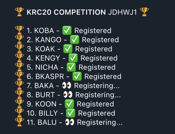 Koba_ApeofKaspa's tweet photo. 🚨🔥ALERT🔥🚨

KRC20 Competition underway! Let's take home the banana 🍌🏆 #1

If Koba doesn't say so himself, we've got the most room to run.. 100X+ from here 🚀📈

Why buy the $1M MC when you can get $KOBA at a generous discount 👀 

Think about it, apes 🤔🦍🦍 #KobaNation https://t.co/0DXLhZvEJW