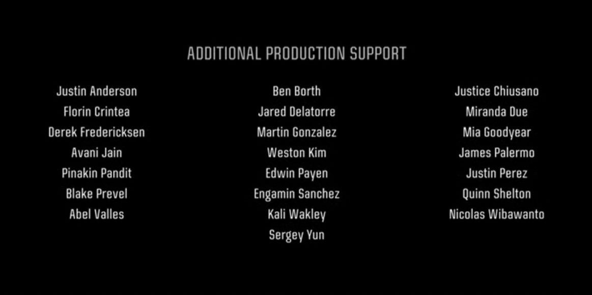 Also my second credit 🥲 It was so much fun working on MP maps at Treyarch! #BO6 #callofduty