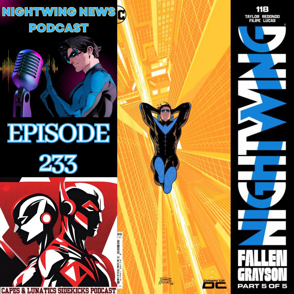 Nightwing News Podcast Episode #233

Phil and Kristen review NEW issues #Batman &amp; Robin: Year One #1 and #Nightwing #118. 

#dccomics 

🍎 Apple Podcasts: tinyurl.com/5ezrtrap

🎧 Spotify: tinyurl.com/mrx3wcfy

▶️ YouTube: tinyurl.com/yw9hkc2z