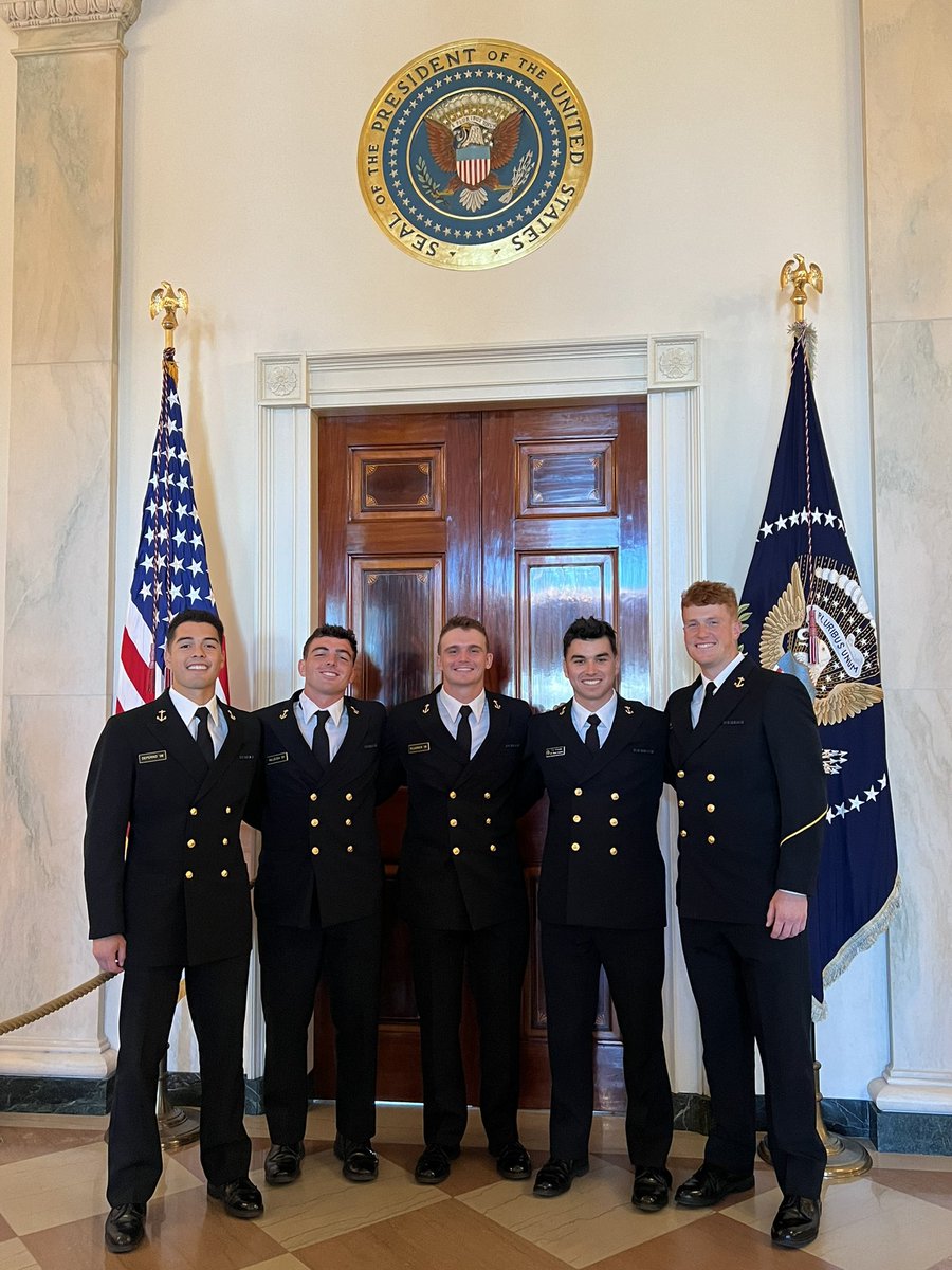 Navy Baseball (@navybaseball) on Twitter photo An experience we won’t soon forget!!
Today we had the privilege of meeting with <a href="/SECNAV/">Secretary of the Navy John C. Phelan</a>, taking a tour of the Pentagon, and touring the White House!
#GoNavy An experience we won’t soon forget!!
Today we had the privilege of meeting with <a href="/SECNAV/">Secretary of the Navy John C. Phelan</a>, taking a tour of the Pentagon, and touring the White House!
#GoNavy