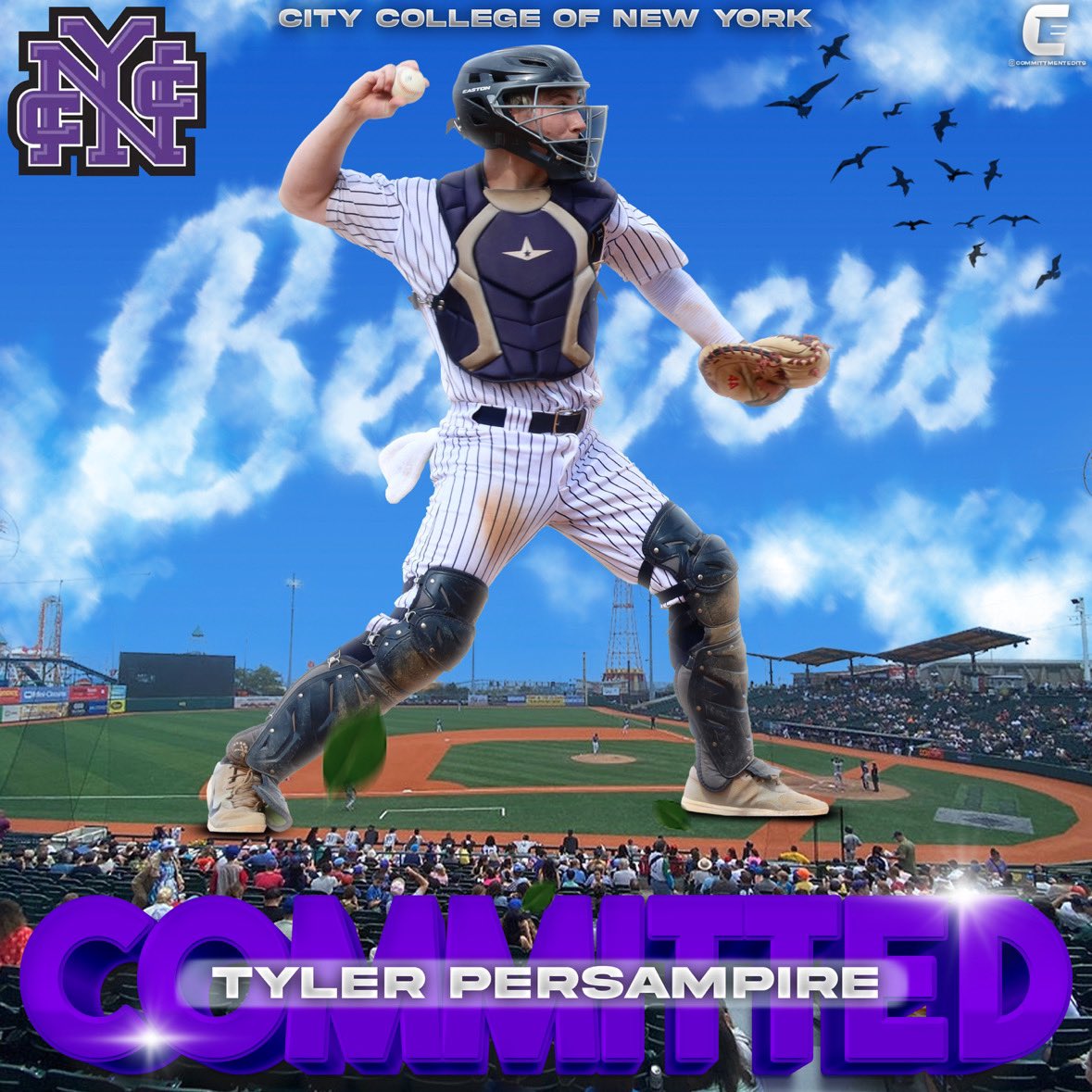 Catcher Tyler Persampire (LuHi 2025) commits to CCNY <a href="/NextLevelBaseba/">NextLevelBaseball</a>