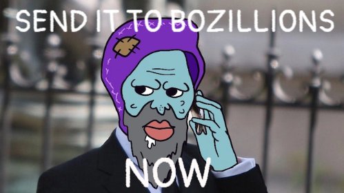 Fringe_Mania's tweet photo. Hey $BLUB family, your cousin $BOZO is a wizard on #Bitcoin ...let's have a reunion #bozolution @BOZO_Rune https://t.co/qVAs1SuV3e