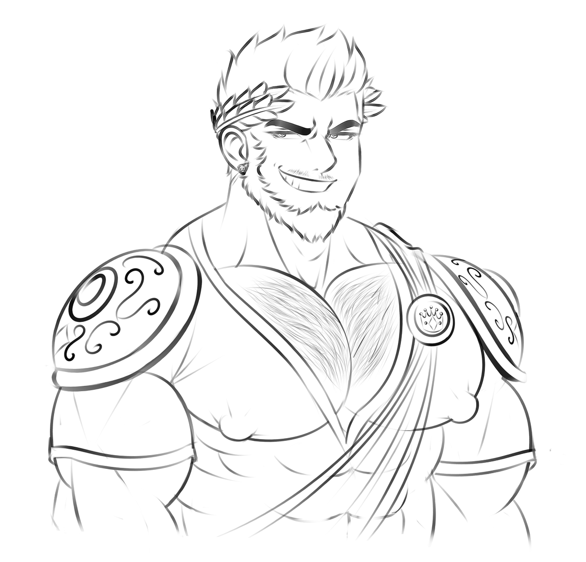 mega_arts's tweet photo. (WIP) Had alot of fun drawing Human Apollo and wanted to do more. So why not the King Of All himself?~ https://t.co/OVsh8VcgkF