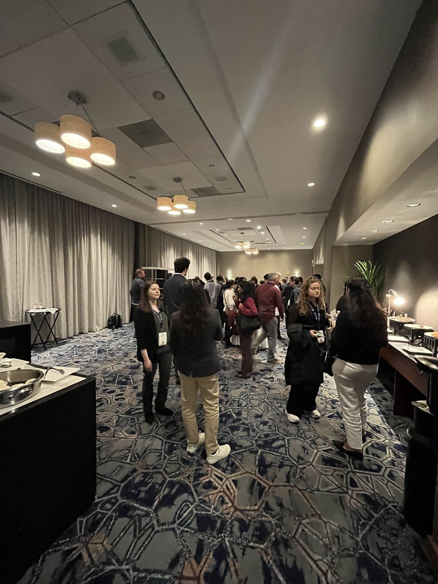 Tufts BME reception in full swing in Tubman B! Come say hi! #BMES2024
