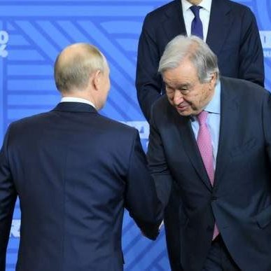 Hard to believe the General Secretary of the United Nations thought it was a good idea to visit Russia as the guest of a man who is currently waging the largest European invasion since World War II and is wanted for war crimes by the International Criminal Court