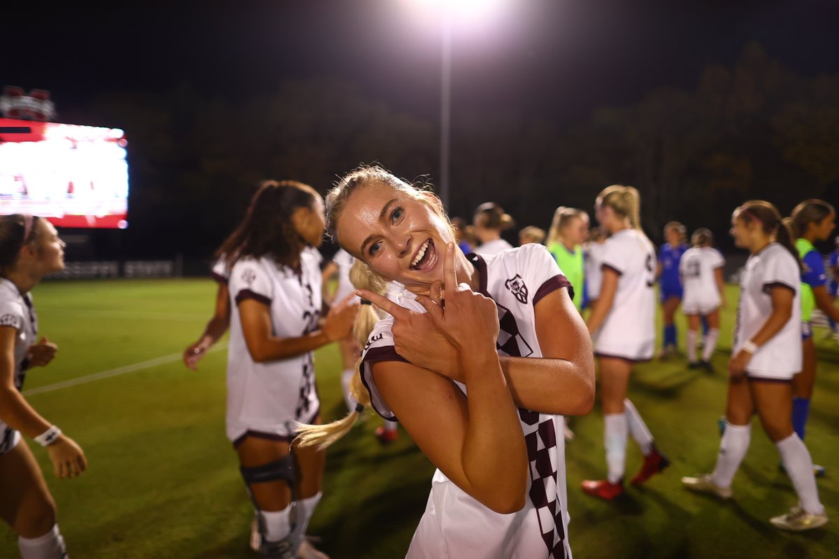 HailStateSOC's tweet photo. An undefeated regular season at home with zero goals allowed in front of the best fans in the country! 

#HailState🐶 https://t.co/OvC39ieUhJ