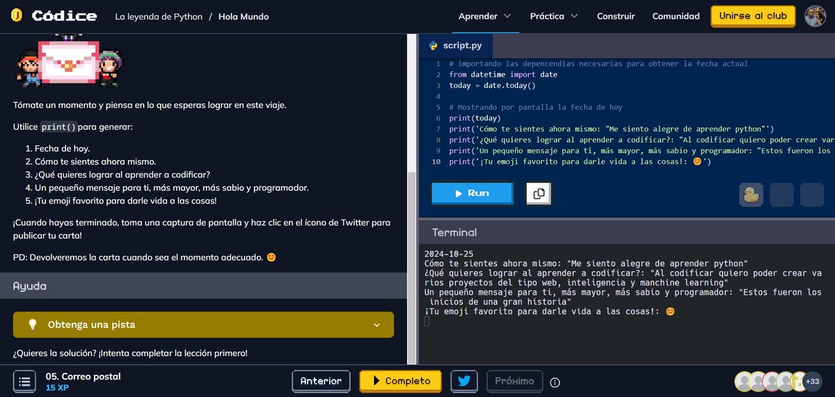 efranfull's tweet image. Snail Mail 💌 #CodedexLetter @codedex_io