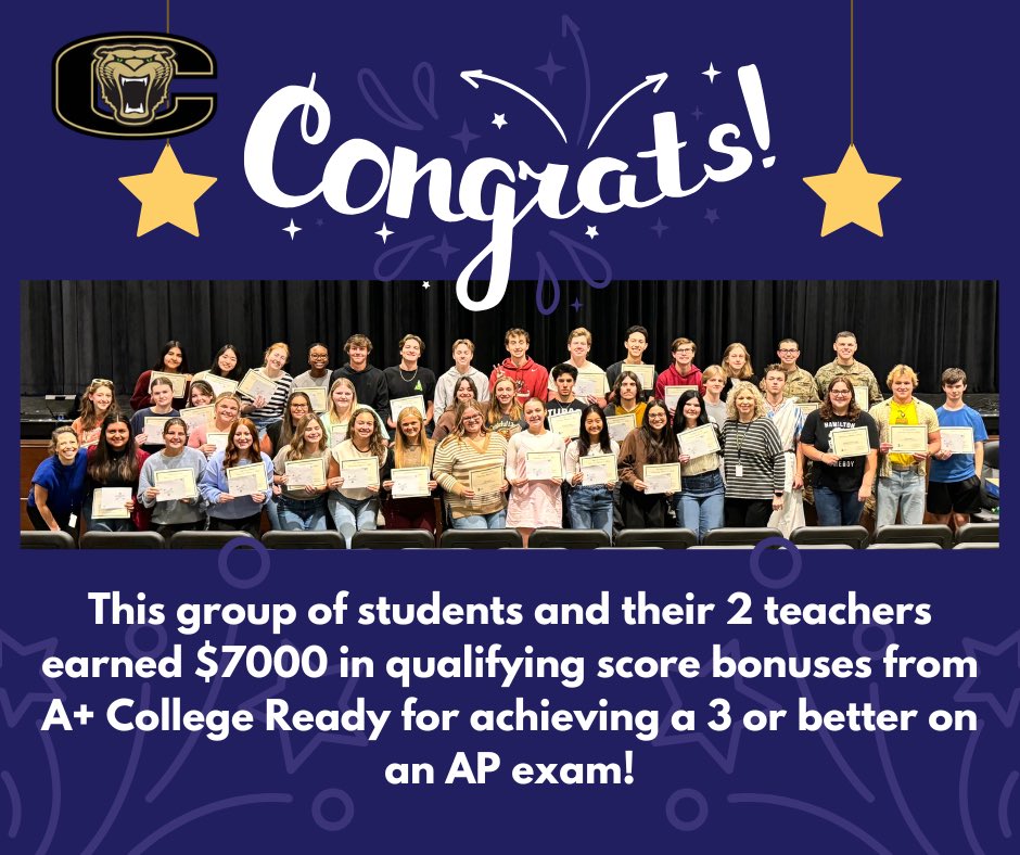 So grateful for the opportunities provided by <a href="/aplusala/">A+ Edu Partnership</a> for these teachers and their students through the ITIP Program this past year! $7000 awarded today! <a href="/tuggle_allison/">Allison Tuggle</a> <a href="/CullmanCats/">Cullman High School</a>  <a href="/BOECullmanCity/">Cullman City Board of Education</a>