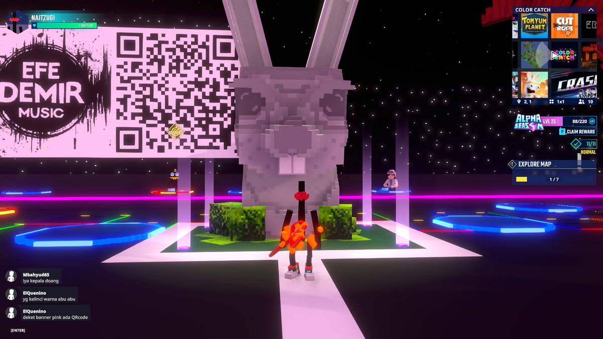 naitzugi (@naitzugi) on Twitter photo 📸🐰 Snap! I just caught this Rabbit statue at the Color Catch experience <a href="/TheSandboxGame/">The Sandbox</a>. Have you seen it? Talk about larger-than-life art! 🤯 register-landings.sandbox.game/alphaseason4-s… #TheSandbox #AlphaSeason4 #AS4SocialChallenge 📸🐰 Snap! I just caught this Rabbit statue at the Color Catch experience <a href="/TheSandboxGame/">The Sandbox</a>. Have you seen it? Talk about larger-than-life art! 🤯 register-landings.sandbox.game/alphaseason4-s… #TheSandbox #AlphaSeason4 #AS4SocialChallenge