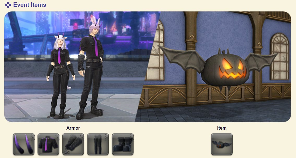 TheVTuberFaye's tweet photo. Before we have our collab tonight with Kystal, I'll be on a bit earlier on my end to do some stuff in FFXIV~!!

I want this set of All Saints' Wake rewards~ 🎃 https://t.co/0JGvwJRzlC