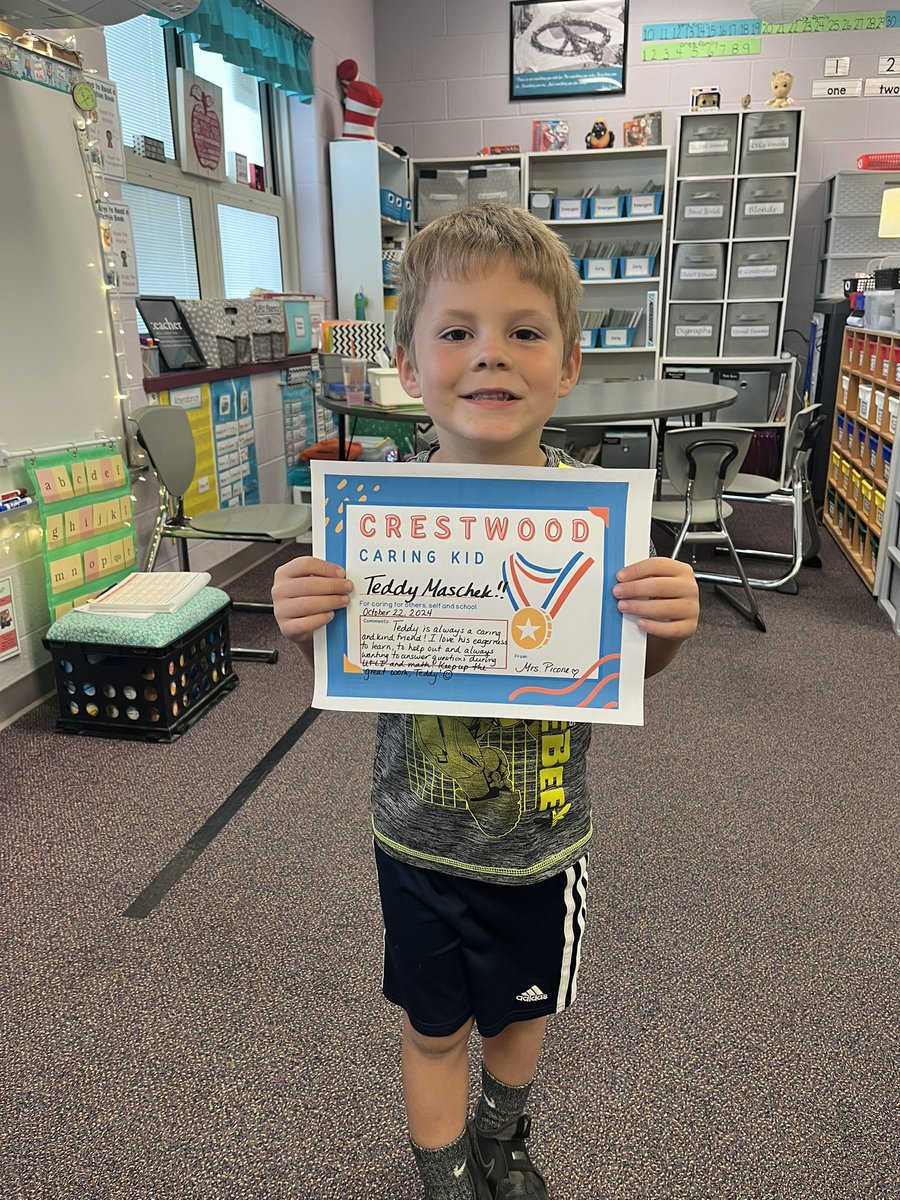 Sara Picone (@picone_s) on Twitter photo Teddy is my Crestwood Caring Kid this week! He is so kind, helpful and a math rockstar! I love his determination and eagerness to learn! Keep it up, Teddy! 🥰<a href="/CindyDucca/">Cindy Ducca</a> <a href="/AireaneCurtis/">Aireane Curtis</a> Teddy is my Crestwood Caring Kid this week! He is so kind, helpful and a math rockstar! I love his determination and eagerness to learn! Keep it up, Teddy! 🥰<a href="/CindyDucca/">Cindy Ducca</a> <a href="/AireaneCurtis/">Aireane Curtis</a>