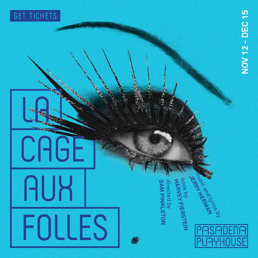 PasPlayhouse's tweet image. "Everything's sparkle dust, bugle beads, ostrich plumes
When it's a beaded lash that you look through..." ✨✨✨  

A uniquely #PasadenaPlayhouse revival of a beloved Broadway classic. Join the hilarious and heartwarming chaos of LA CAGE AUX FOLLES! bit.ly/46k9Ljs