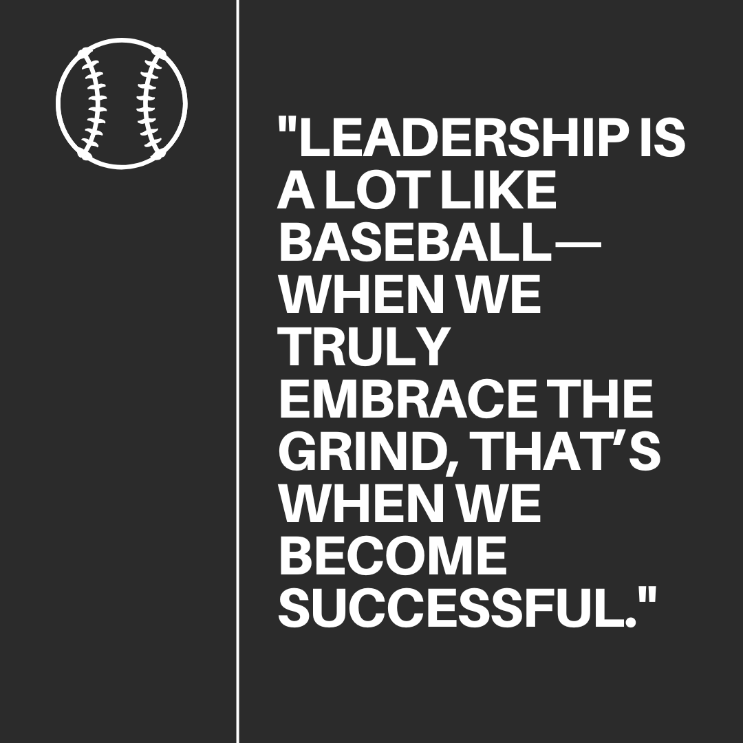 LeadwithLyle's tweet image. ⚾️ Baseball is a grind—Imagine stepping up to bat, down by 7 runs, in the heat, far from home. Tempted to call it quits? I would be too… But true players dig in and push through, just like great leaders. Leadership is about embracing the grind, and that’s when we thrive. 💪🏼