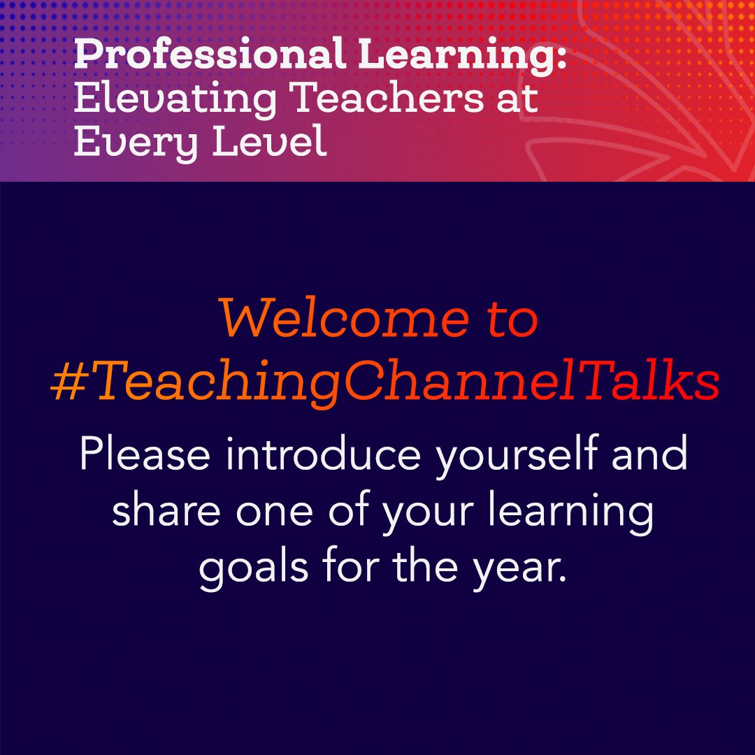 DrDonParker1's tweet image. #teachingchanneltalks