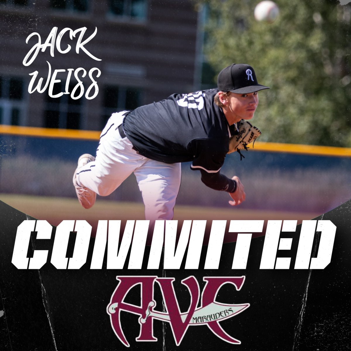JacksonWeiss15's tweet photo. I am excited and blessed to announce that I am continuing my academic and athletic career at Antelope Valley College. I would like to thank God, my family, and my coaches for helping to get me here. GO MARAUDERS! https://t.co/MOmbdx2Im5