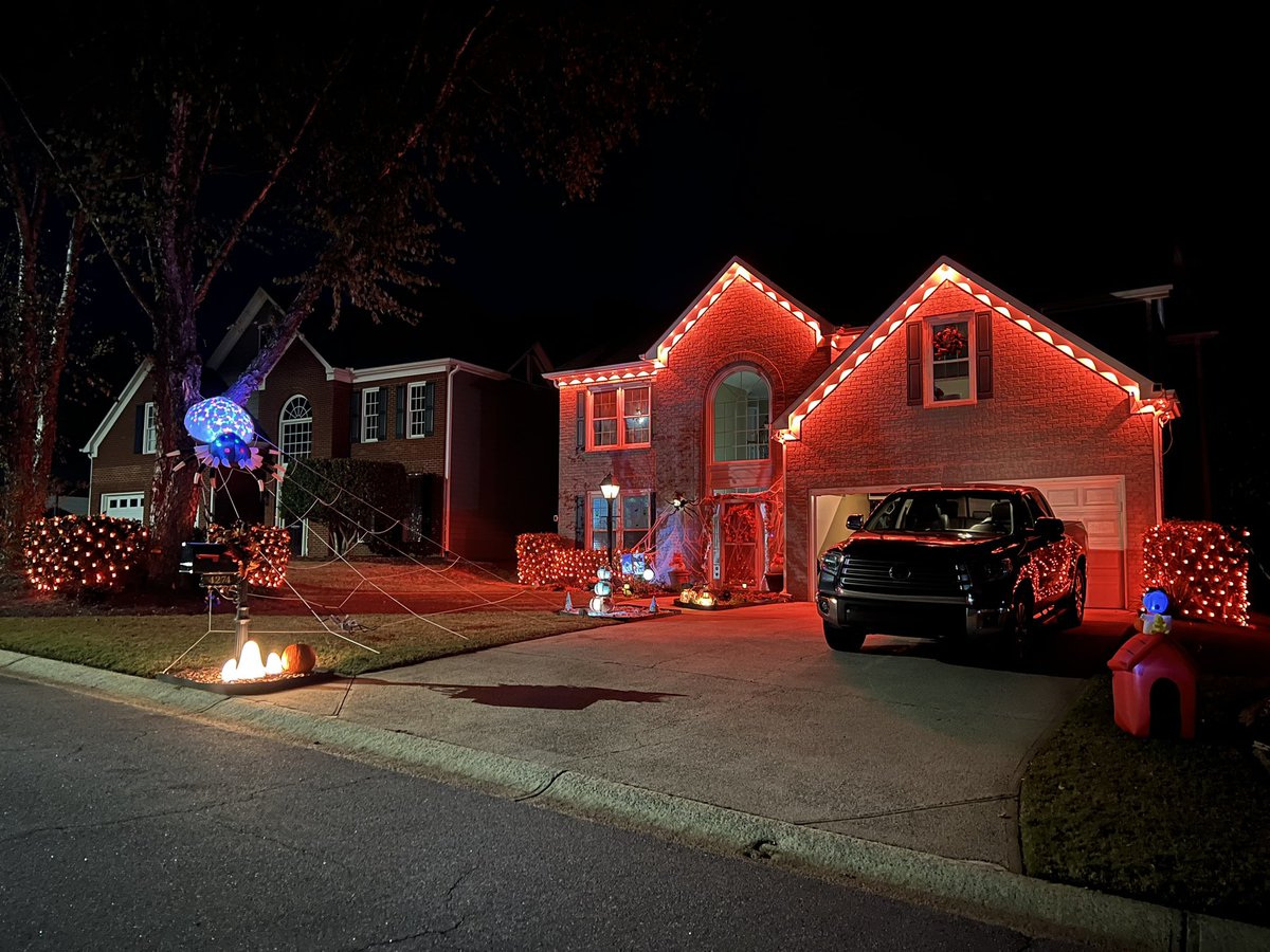 NetSecNick's tweet photo. Are you really a gamer if you don’t put RGB lights on your house? https://t.co/vu61hbTNkJ