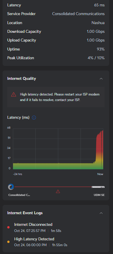 JohnFrmKeyboard's tweet photo. @FidiumFiber Is there a shortcut so I don't have to wait 30 minutes on the phone before being told I have to contact my router's manufacturer when their software shows that the issue is clearly on your end or with the ONT?  Consider your more knowledgeable customers. https://t.co/rSsBVe6vZI