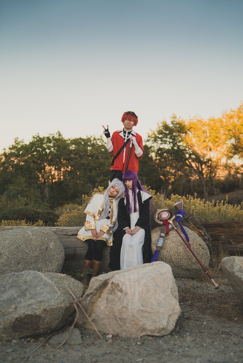 kenco_exe's tweet photo. This photoshoot was so much fun!

Frieren: @VioletLunaria
Fern: @ZaloraSilver
Stark: me

📸: @blitz_calib3r

#frieren #フリーレン https://t.co/uu8jxnrhbP