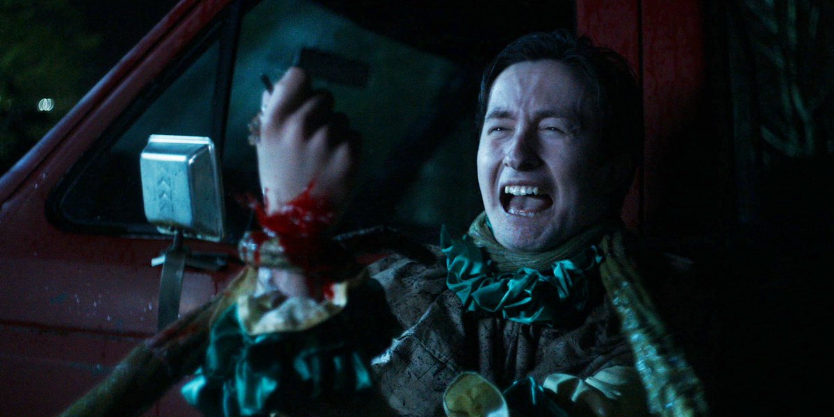 horror_morgan's tweet image. A Halloween themed creature feature &amp;amp; slasher mixed into one. Hulu has another smash hit on their hands this year with Carved (2024).

So fun and gory. I am always mystified by the creativity of a human head turned into a jack-o-lantern 🎃🔪🩸