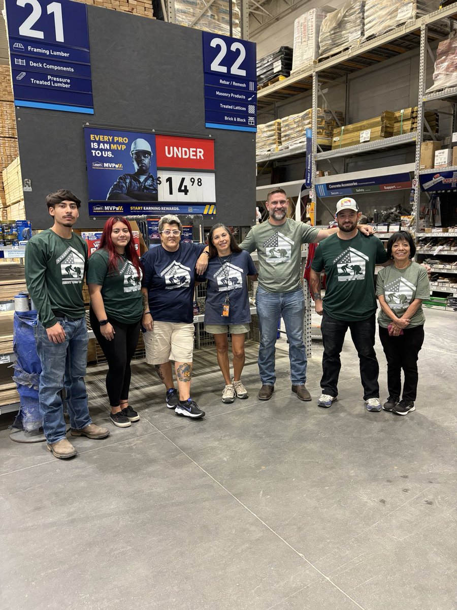 Mrs. Taylor (@kphs_arch_eng) on Twitter photo <a href="/Lowes/">Lowe's</a> Kingwood Pro Sevices team representing <a href="/KPHS_big_heroes/">Students Helping Veterans: Big Heroes, Tiny Homes</a> this team is always to helpful and on point! Thank you. We appreciate all you do <a href="/OpFINALLYHOME/">Operation Finally Home</a> <a href="/HumbleISD_KPHS/">Kingwood Park HS</a> <a href="/HumbleISD/">Humble ISD</a> <a href="/HumbleISD_FDN/">HumbleISD Foundation</a> <a href="/HumbleISD_CTE/">Humble ISD CTE</a> <a href="/Lowes/">Lowe's</a> Kingwood Pro Sevices team representing <a href="/KPHS_big_heroes/">Students Helping Veterans: Big Heroes, Tiny Homes</a> this team is always to helpful and on point! Thank you. We appreciate all you do <a href="/OpFINALLYHOME/">Operation Finally Home</a> <a href="/HumbleISD_KPHS/">Kingwood Park HS</a> <a href="/HumbleISD/">Humble ISD</a> <a href="/HumbleISD_FDN/">HumbleISD Foundation</a> <a href="/HumbleISD_CTE/">Humble ISD CTE</a>