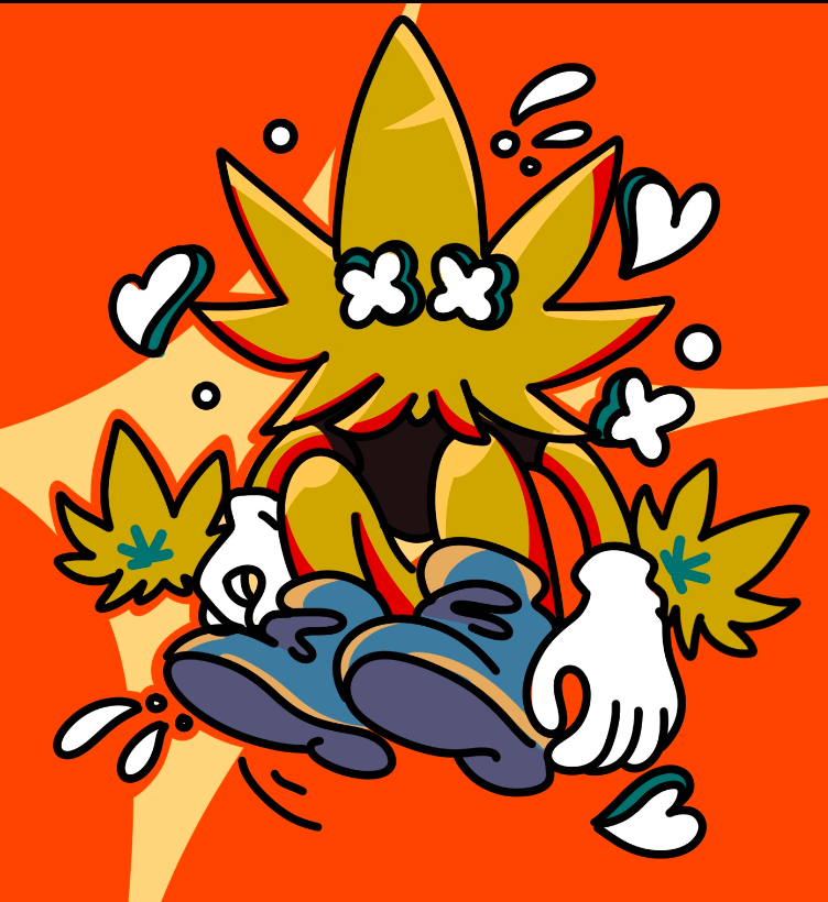 dyebye10's tweet image. I decided to draw fan art for @fudlessbtc, this is normal ? #FudlessCreativity