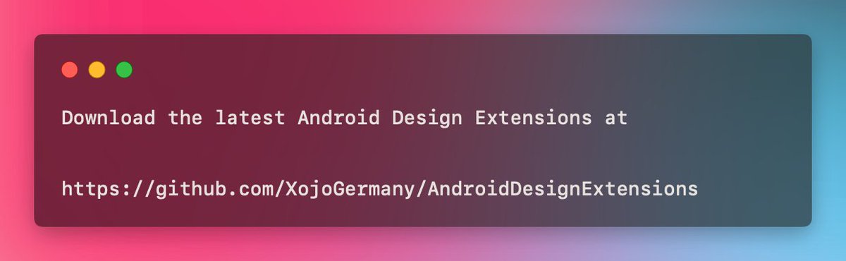 XojoAddons's tweet photo. #Xojo @xojo #MobileDevelopement #Android https://t.co/JFPoJXadJQ