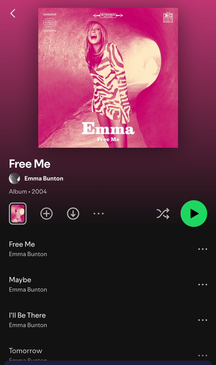 dirrtyterry's tweet photo. Finally both these amazing albums are on streaming!

Thank u @EmmaBunton 

#freeme
#lifeinmono https://t.co/FihoyPb6fv