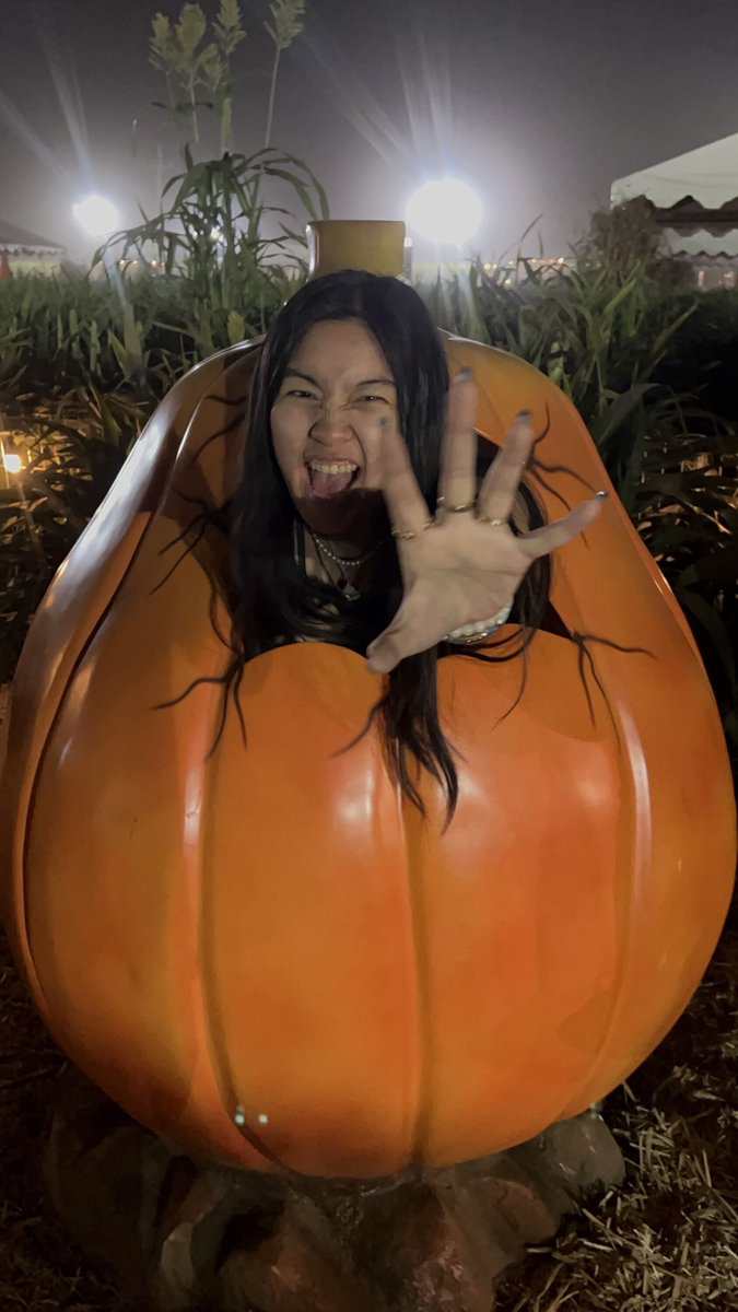 going home to stream more #Palia so don’t forget to hop in for some Palia drops for potato pods. We love potato pods please trade with me. I need plushies 😫 anyways here’s a pic of me hatching from a pumpkin to hold u off until i get home