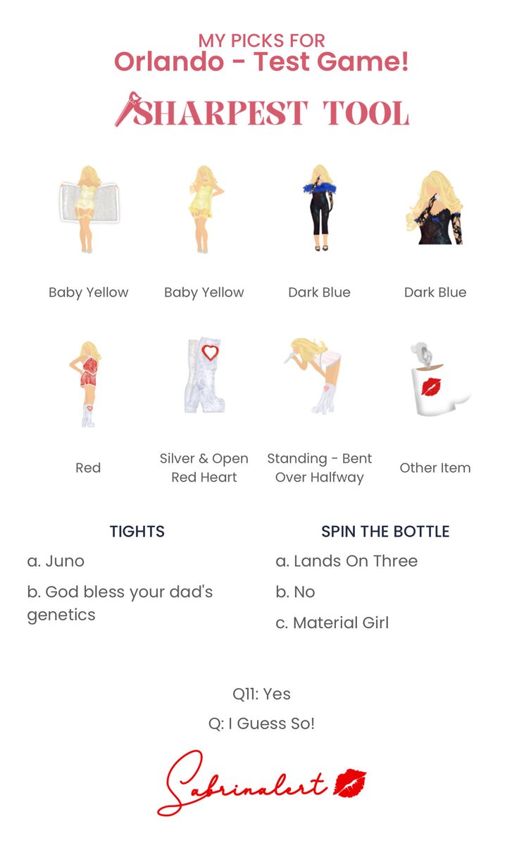 barbiegirlbrina's tweet image. #SharpestTool orlando!