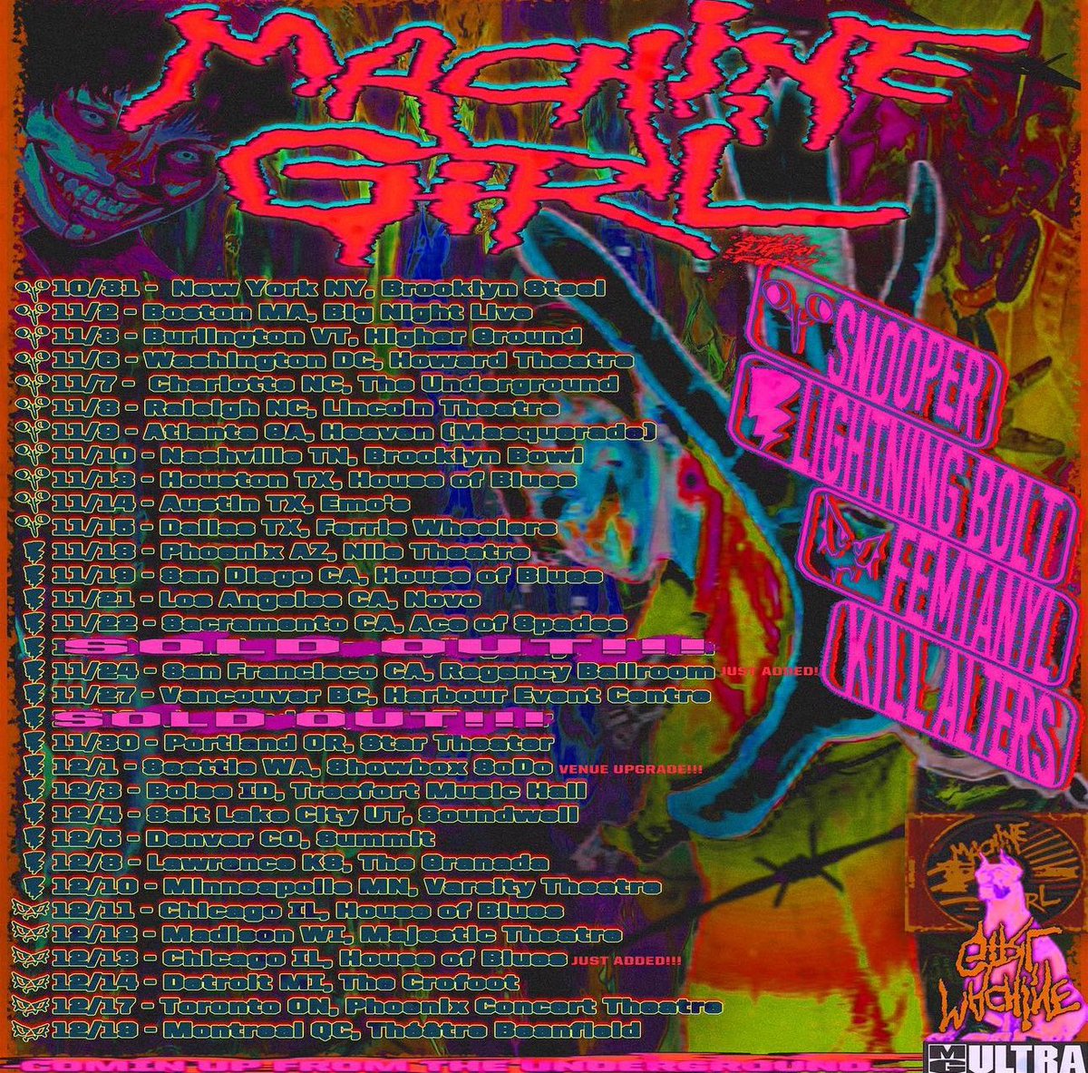the calm before the tour 👹🤟🏼🔊