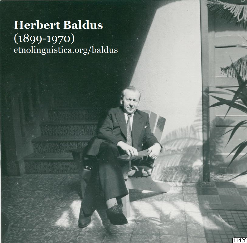 nimuendaju's tweet photo. Há 54 anos, 24 de outubro de 1970, falecia @HerbertBaldus (1899-1970), "poeta-cientista", "a true pioneer and philanthropist of the South-American ethnology, [...] an incorruptible fighter for high standards of justice and charity."  https://t.co/fsZOs92N1c https://t.co/bwdjLz9BT5