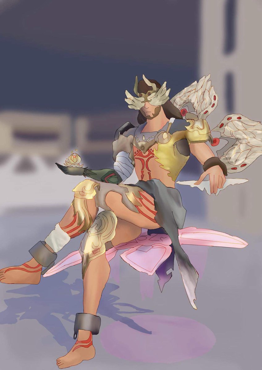 artneticwolf's tweet photo. I drew Lifeweaver from Overwatch2 and I’m pretty proud with how this turned out 

Tags |#Overwatch2 #Overwatch2fanart #lifeweaver #lifeweaverfanart #digitalart #art #Videogame #videogameart #artneticwolf https://t.co/JPbTptLKUE