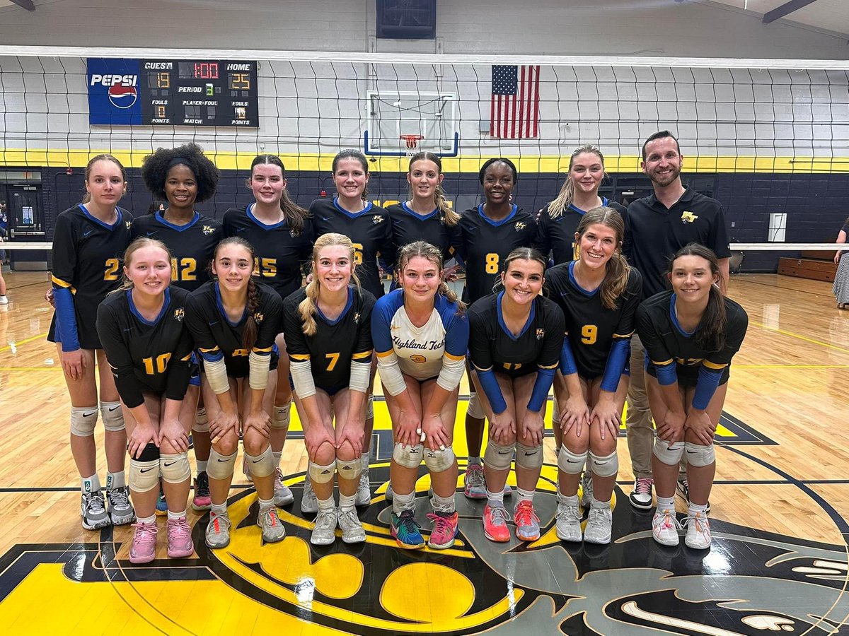 Highland Tech Volleyball tweet media