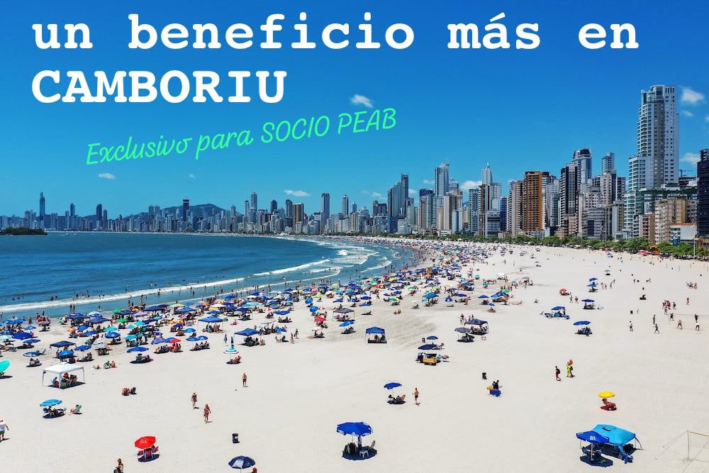 Nuevo  Beneficio en CAMBORIU, si sos socio de Paraguayos en Auto a Brasil, presenta tu carnet al día y alquilando con Marlene (0982 358 523) tenes taza de limpieza exonerada, o días gratis o diarias más baratas! Aprovecha, ahorrate un montón con el carnet de Socio PEAB.