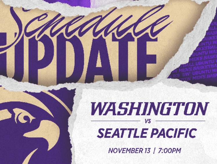 Washington Men's Basketball has added a game with Seattle Pacific to their 2024-25 schedule. Game will be on Wednesday, 11/13 with a 7 pm PT tip. <a href="/UW_MBB/">Washington Men's Basketball</a> <a href="/Dawgman247/">Dawgman.com</a>