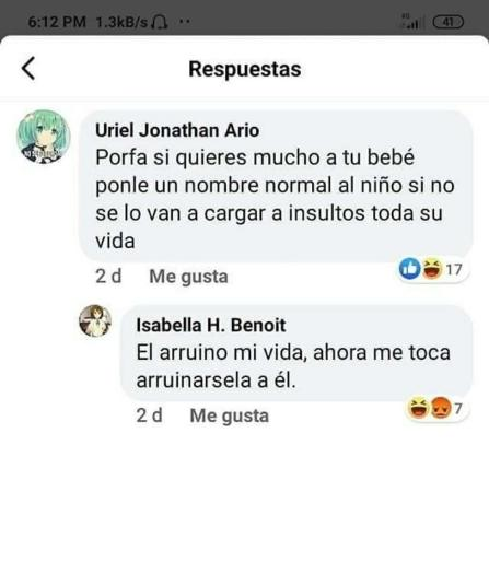 OtakuCursed2's tweet photo. Cuantos hijos con nombres de anime habran? https://t.co/rWHbQWrKgL