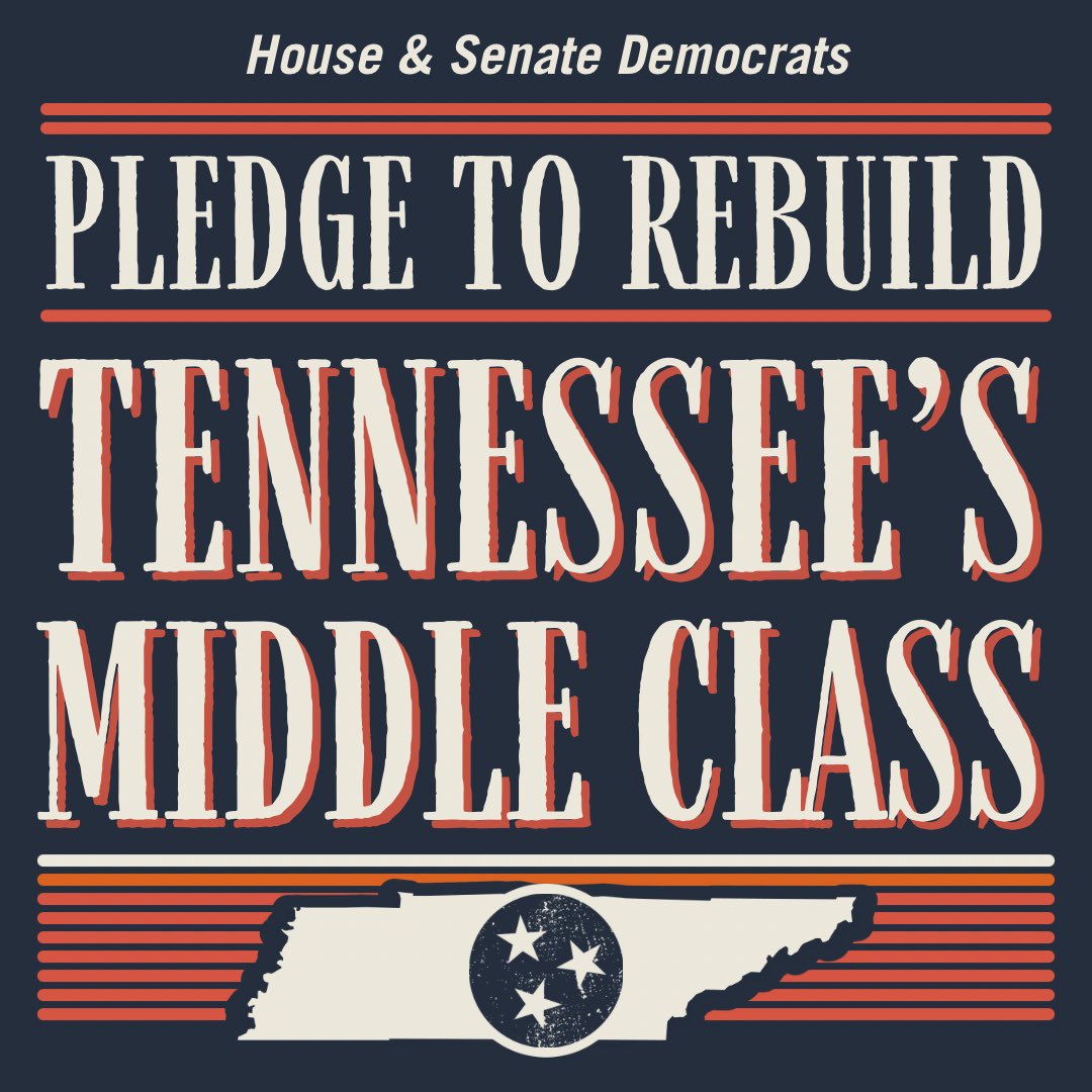 TNSenateDems's tweet photo. REBUILD TN’s MIDDLE CLASS: Democratic leaders @SenatorLamar &amp; @JRClemmons rolled out a 2025 agenda to cut costs &amp; boost income for working families.

“Under @TNGOP control, billionaires &amp; CEOs get the gold mine, while working Tennesseans get the shaft. We’re here to change that.” https://t.co/WmZKMWUrmc