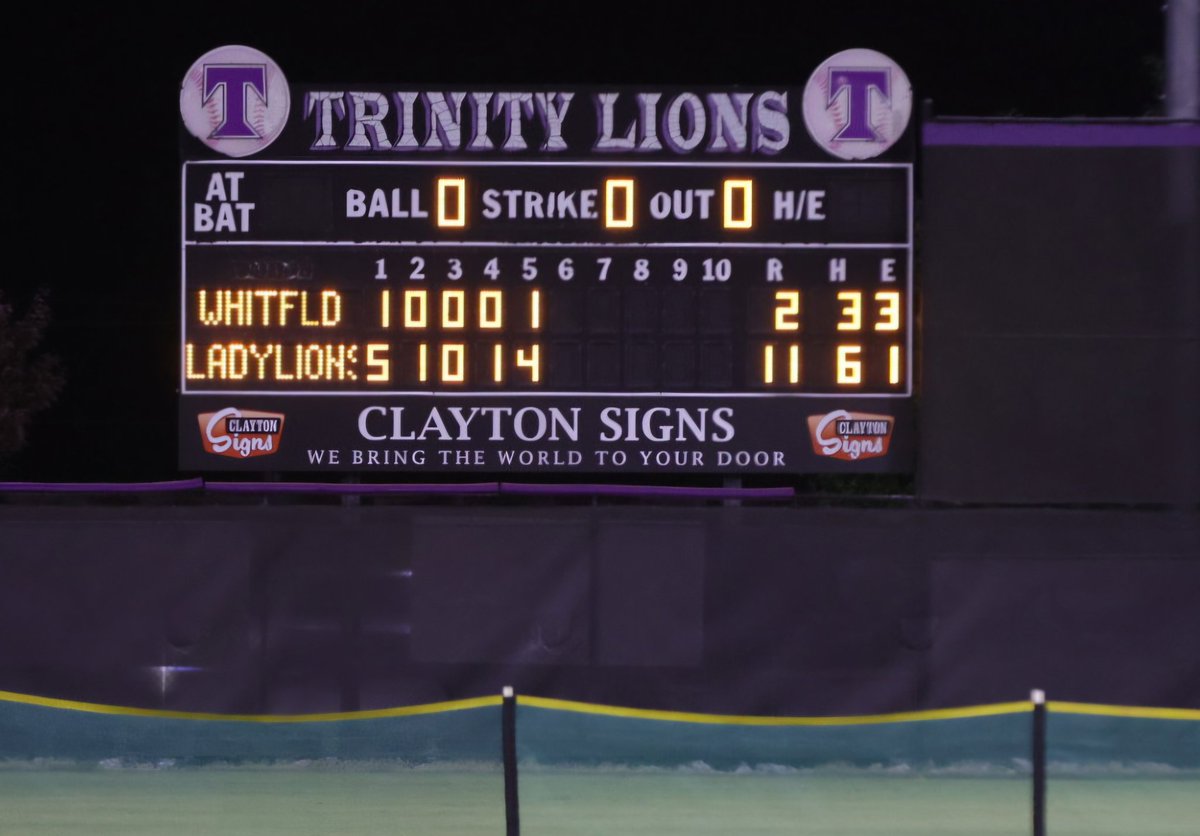 CowetaScore's tweet photo. FEELING ELITE!!!
@softball_tcs advances to GHSA Elite 8 for 1st time in school history
GHSA Class AAA-A Private State Playoffs. Second Round
FINALS
Trinity Christian 12, Whitefield Academy 0 (4)
Trinity Christian 11, Whitefield 2 (5)
1st 20 win season in program history
@Cacie_Cutright WP in Game 2 (2-4, RBI)
@avery_lucchesi 1-2, 3RBIs
@kaydenh_13 1-1, 3BBs, RBI
Mary Ruth Adkins 1-3, RBI
SeAnna Johnson 1-3, 2 runs
@annaaycock28 1-2
@MakaylaCalland2 hit. run
@ShilohStewart17 RBI. run
@TCSAthletics1