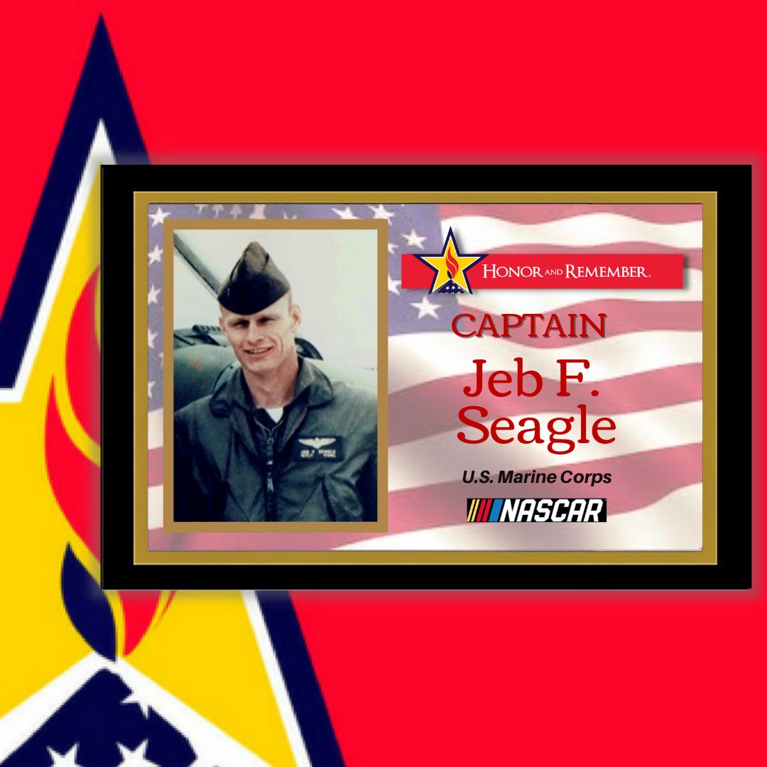 HonorRemember's tweet photo. The Honor and Remember organization hosted the Seagle family at Charlotte Motor Speedway for Saturday’s Drive for the Cure 250 NASCAR Xfinity Series Race.  Together We Remember Them All!  🇺🇸 

#NascarSalutes #Nascar #XfinitySeries #MRO #Hero #Goodyear #GoodYearRacing https://t.co/SKhM68nJ81