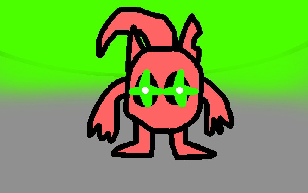 AC1DBATHED's tweet photo. [The creature turns around, revealing two bright neon green pupils shining]

w h a t  b r i n g s

    y o u  h e r e

      c h i l d ? https://t.co/ZFnEk4fDp4