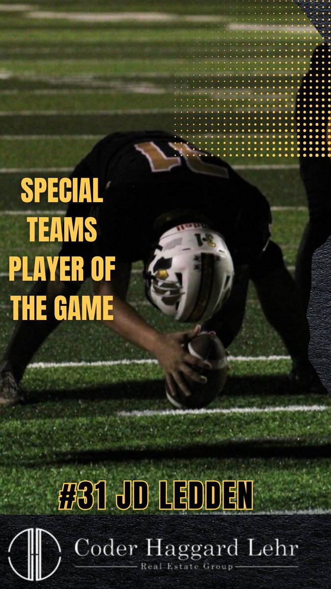 SavannahFB_'s tweet image. Week 8 @ChristianC79078 POTW

Offensive- @tinez_2 
Defense- Seniors 
Special Teams- @JDLedden