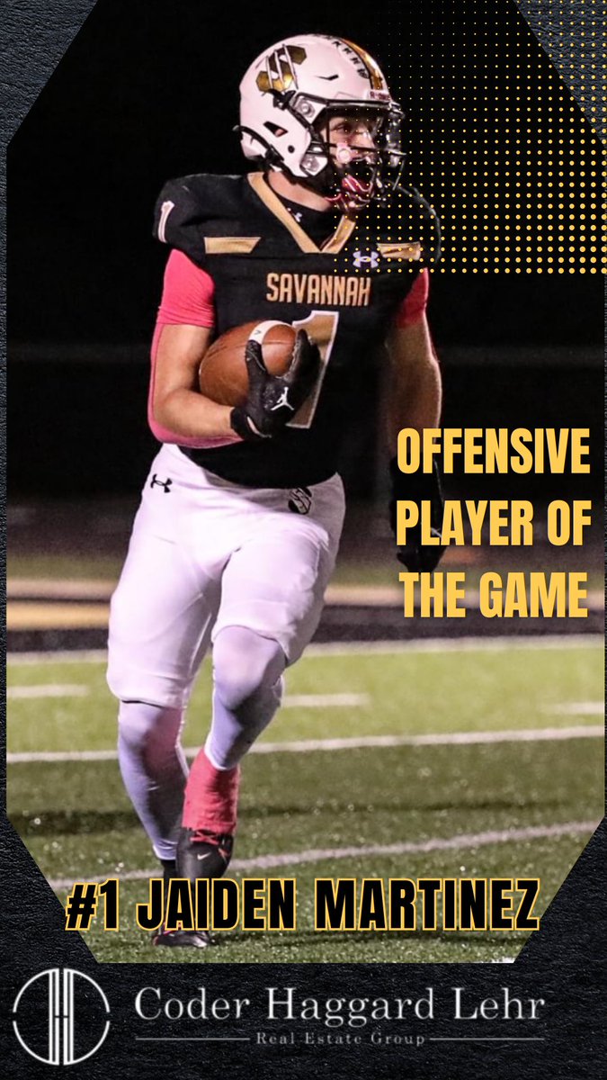 SavannahFB_'s tweet image. Week 8 @ChristianC79078 POTW

Offensive- @tinez_2 
Defense- Seniors 
Special Teams- @JDLedden