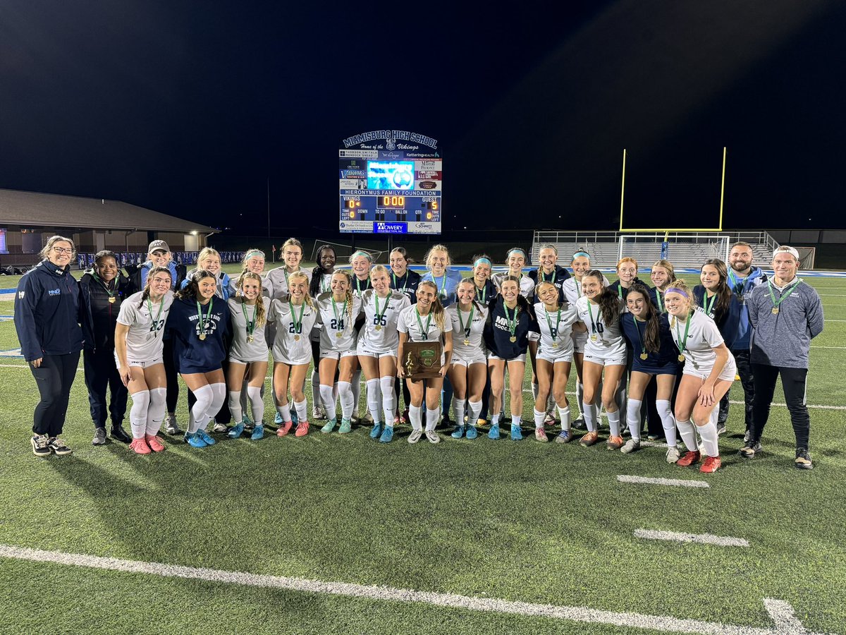 MND Soccer wins 5-0!! District Champs!! #GoCougars